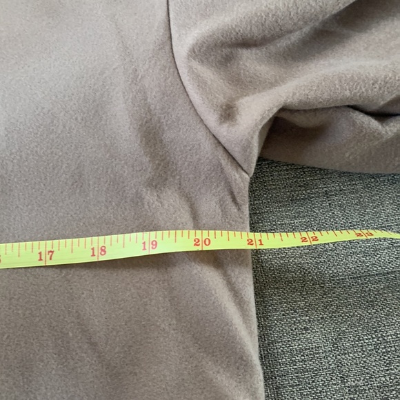 Beige Oversized Unlined Coat - Picture 2 of 3